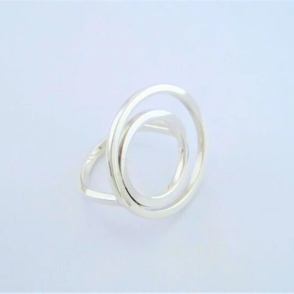 Anillo en plata ley 950