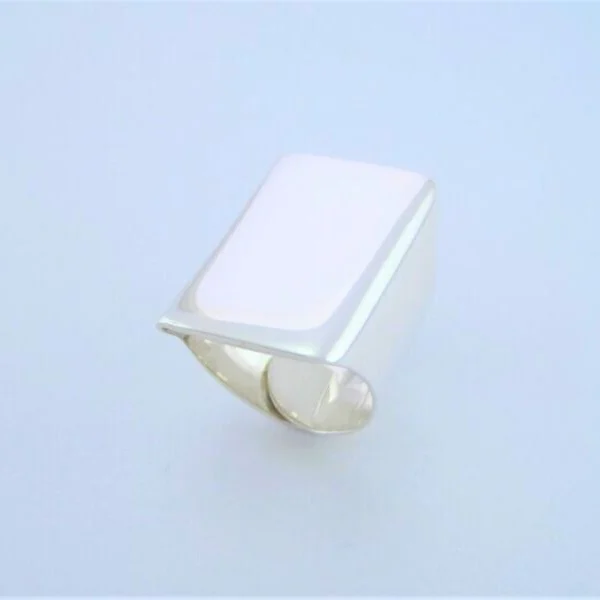 Anillo en plata ley 950
