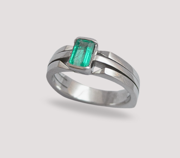 Anillo de Oro y Plata Chia