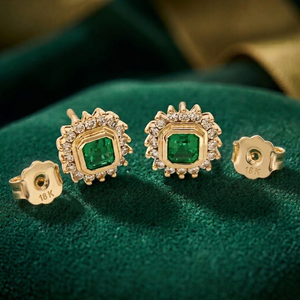 Topos en Oro Amarillo de Ley 18 kt
