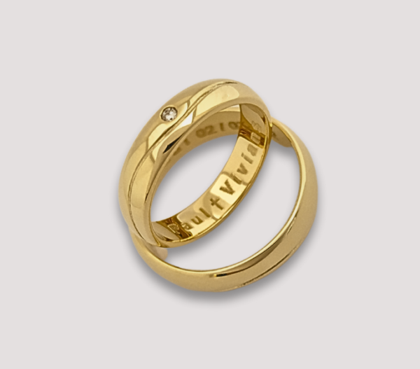 Anillos de Oro con Diamantes en Chía