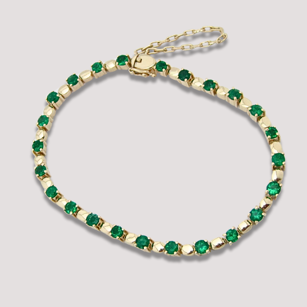 Pulseras de Oro y Piedras Preciosas en Chía