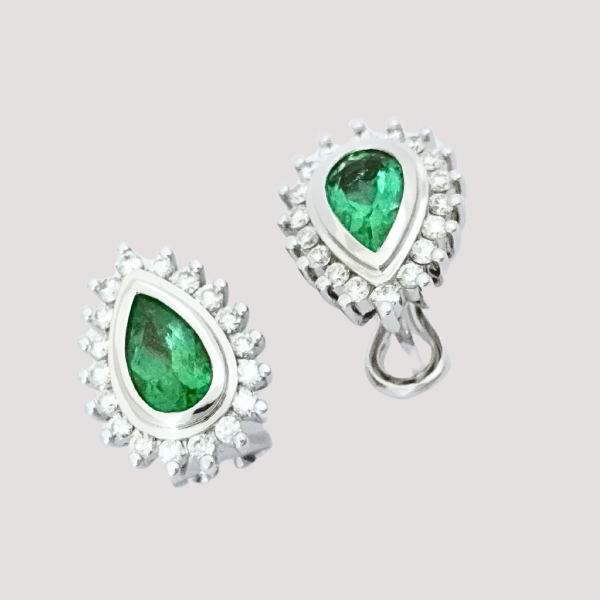 Pendientes de oro Chía