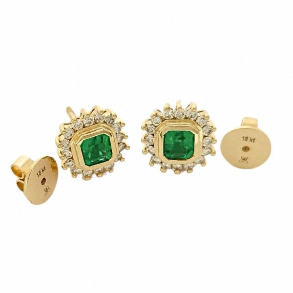 Topos en oro amarillo de 18 kt